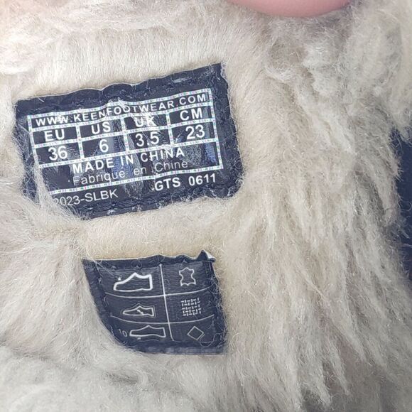 Keen Women's Brighton Low US6 Brown Leather insulated  Shearling Snow Boots - Picture 13 of 16